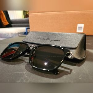 Salvatore Ferragamo 54mm Square Sunglasses
